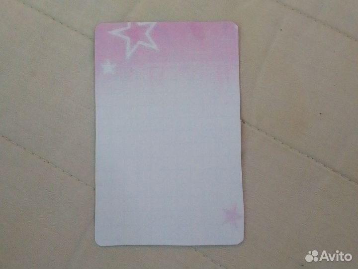 Самодельные кпоп карты с вонён