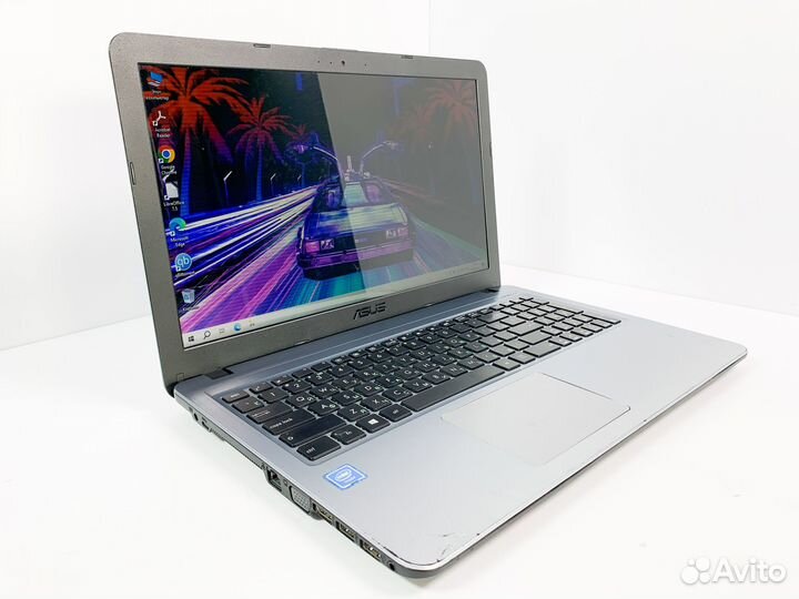 Ноутбук Asus 4Gb/SSD
