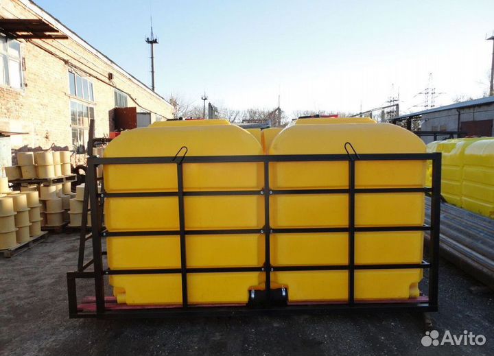 Емкость с полным сливом кассета 10000л