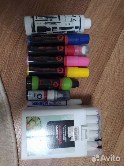 Продажа маркеров бу почти полные