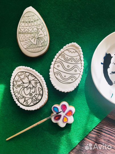 Медово- имбирный пряник к Пасхе