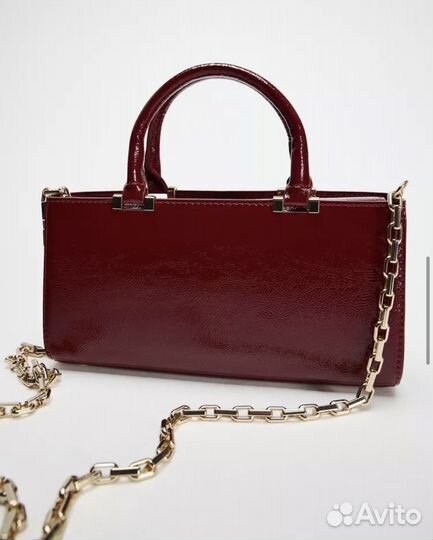 Сумка Zara с рельефным узором