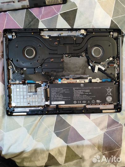 Xiaomi mi Gaming laptop 7300HQ разбор