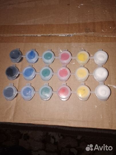 Гуашь 6- цветов по 2 мл