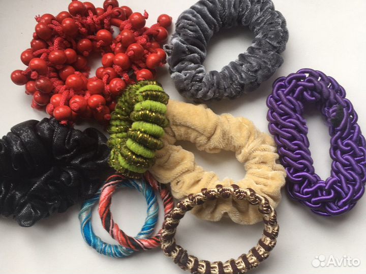 Банты заколки ободки гребешки резинки