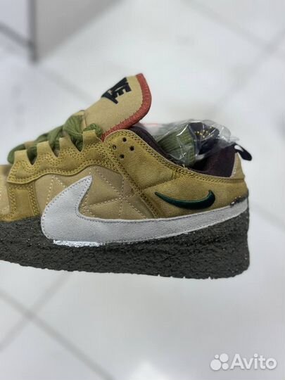 Кроссовки nike sb dunk low cactus flea market