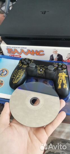 PS 4 slim 1TB + диск GTA 5 playstation