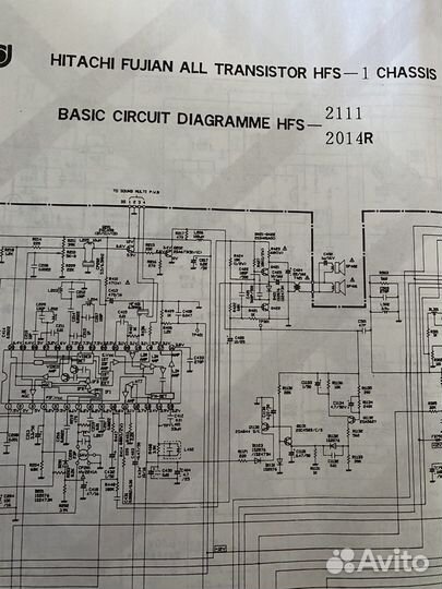 Альбом схем зарубежных телевизоров