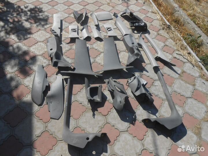 Обшивка накладка салона Ford Focus 2 пластик