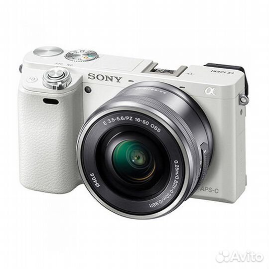 Sony alpha ilce A6000 KIT 16-50 white(Абсолют