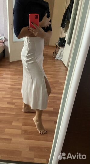 Юбка шелковая