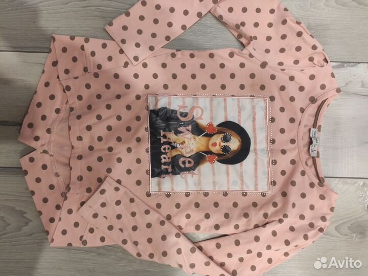 Одежда пакетом на девочку 122-128