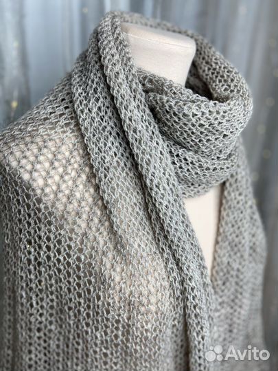 Палантин ручной работы