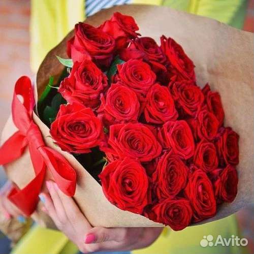 Цветы розы букет
