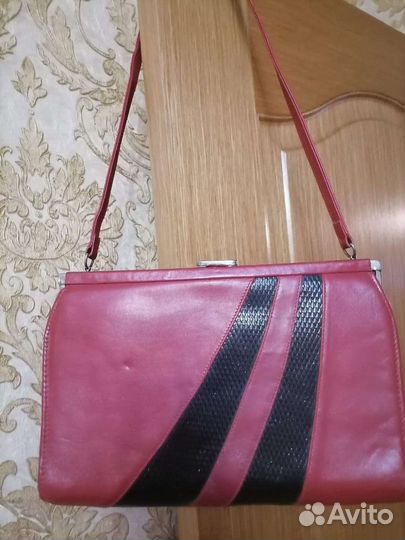 Сумка кожаная женская