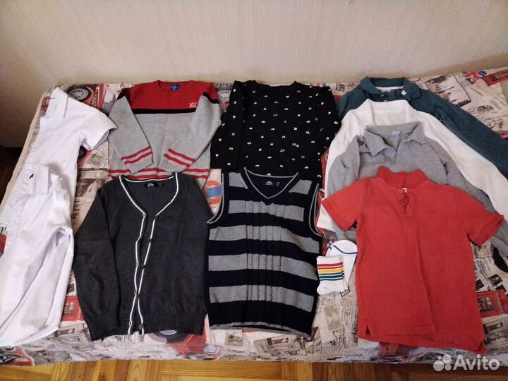 Вещи пакетом на мальчика 122,128,134. Кроссовки