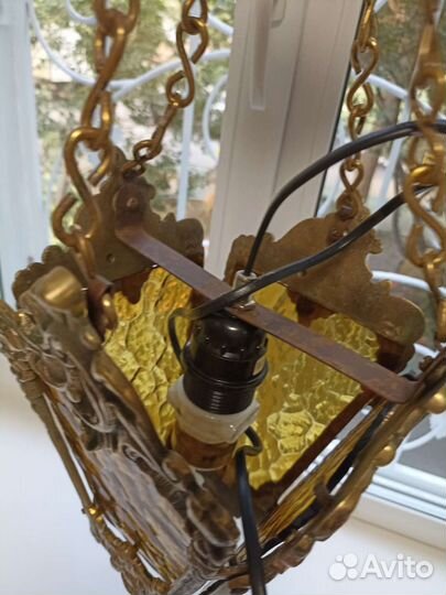 Светильник, фонарь,подвесной СССР