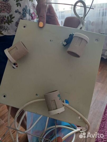 Светильник настенный витражный