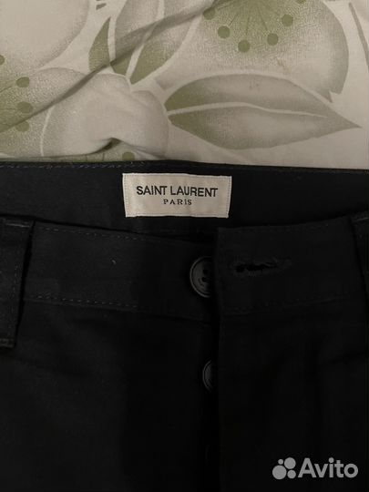 Брюки saint laurent paris