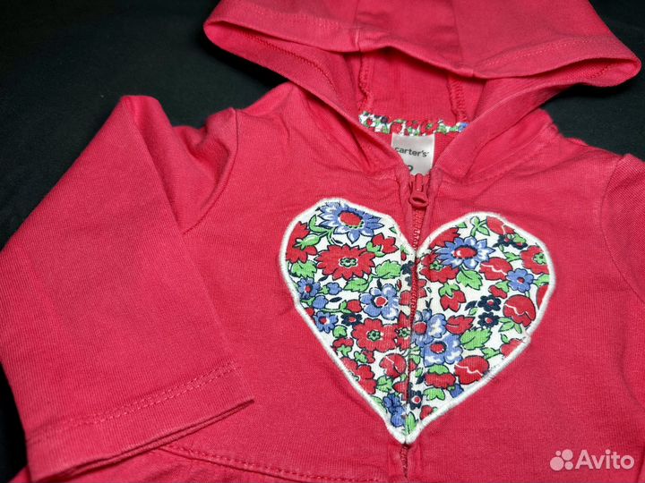 Костюм тройка для девочки carter's 68-74