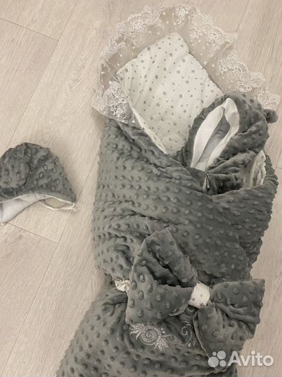 Конверт на выписку зимний