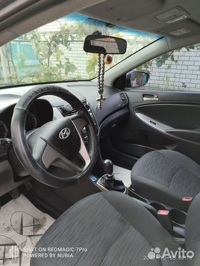 Hyundai Solaris 1.6 МТ, 2014, 111 800 км