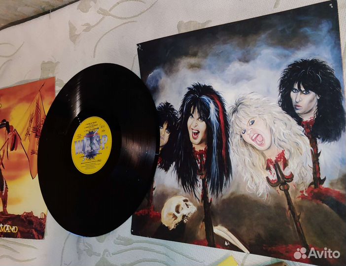 W.A.S.P. The Last Command 1985 Оригинал LP