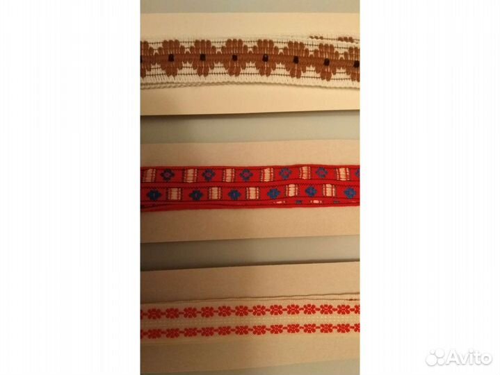 Тесьма, кружево, ленты