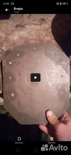 Переходная плита на УАЗ