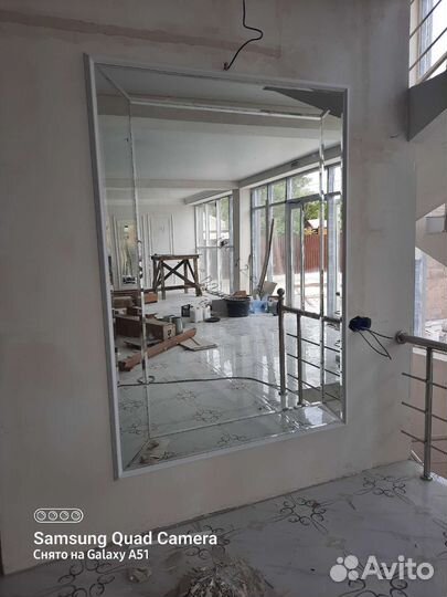 Зеркальное панно зеркало