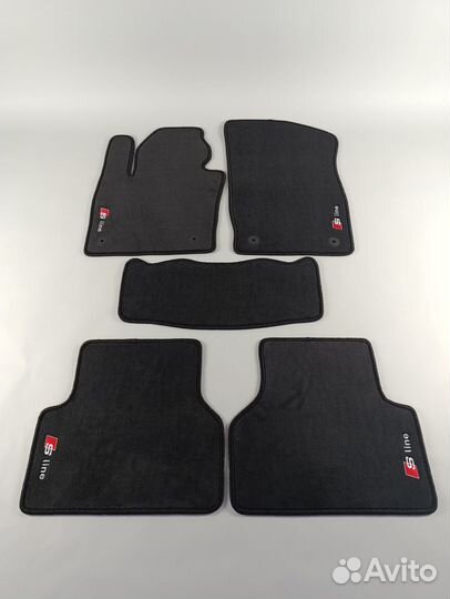 Коврики для Audi Q3 I (8U) ворсовые