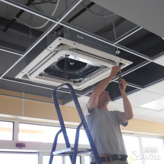 Монтаж установка кондиционеров сплит систем