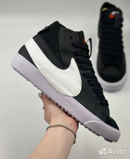 Кроссовки мужские Nike Blazer Mid 77 Jumbo black