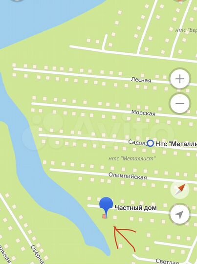 Дача 58 м² на участке 7 сот.