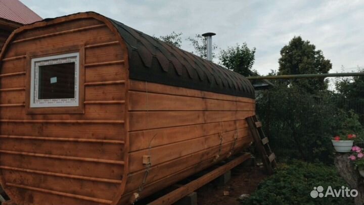 Баня-бочка с доставкой