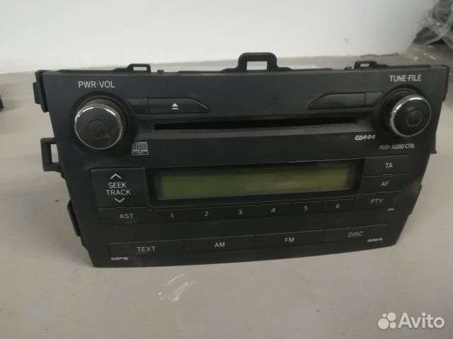 Магнитола toyota corolla 150 штатная