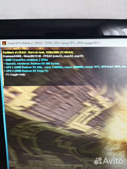 Видеокарта rx 580 8gb sapphire nitro+