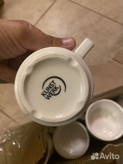 Кофейные чашка с блюдцем