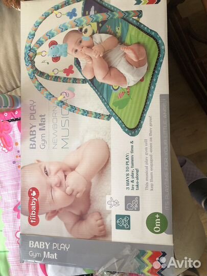 Развивающий коврик новый