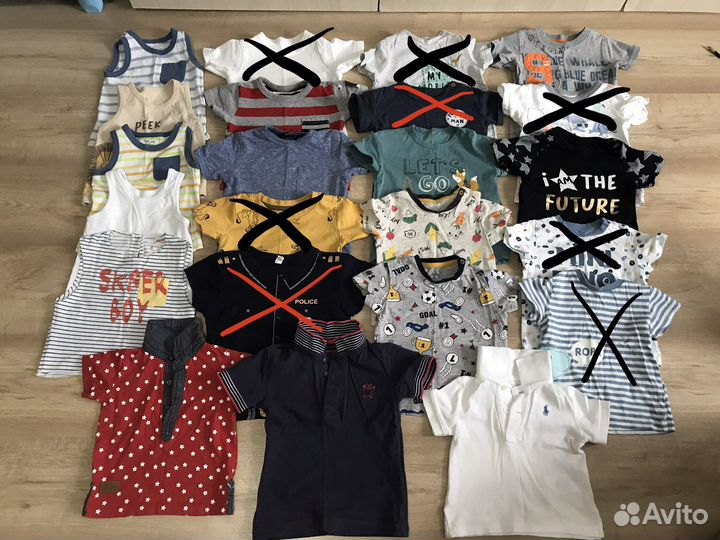 Летние детские вещи на мальчика