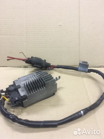 Блок управления вентилятора Audi A4 B6(8E) 01-05