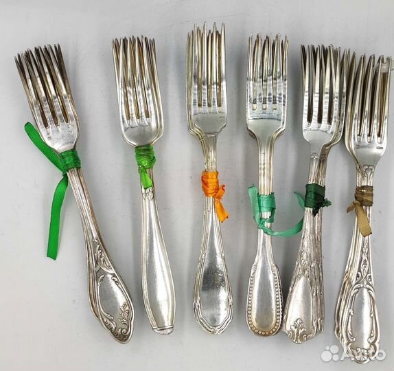 Столовые вилки, десертные вилки, Франция