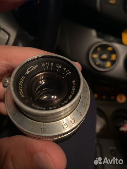 Объектив индустар 50 1:3,5