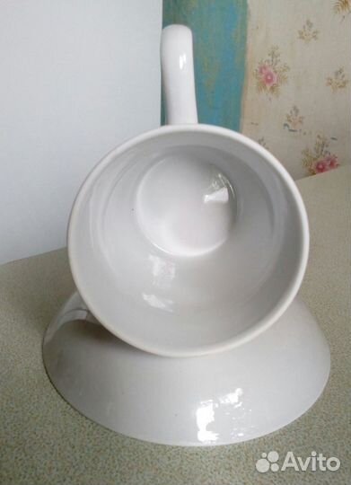 Чашка с блюдцем