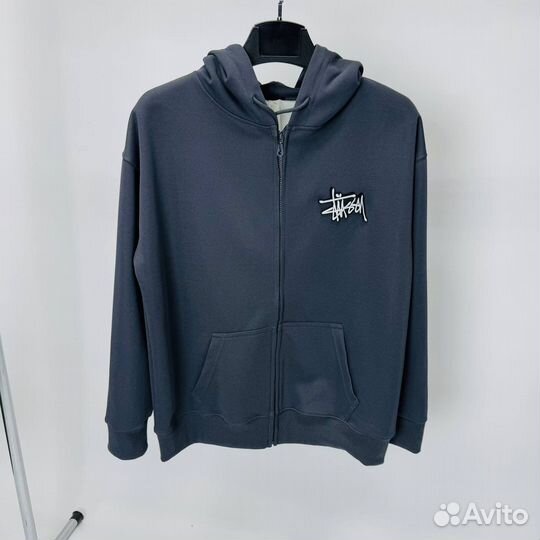 Зип худи stussy с балаклавой