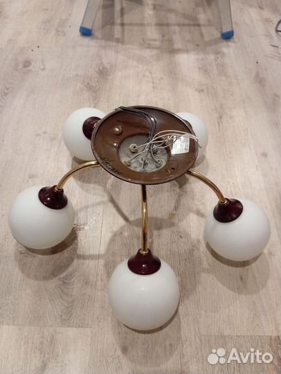 Люстра потолочная бу