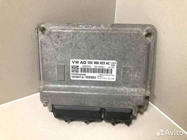 Блок управления двс Skoda Fabia 1,2 cgpa МКПП