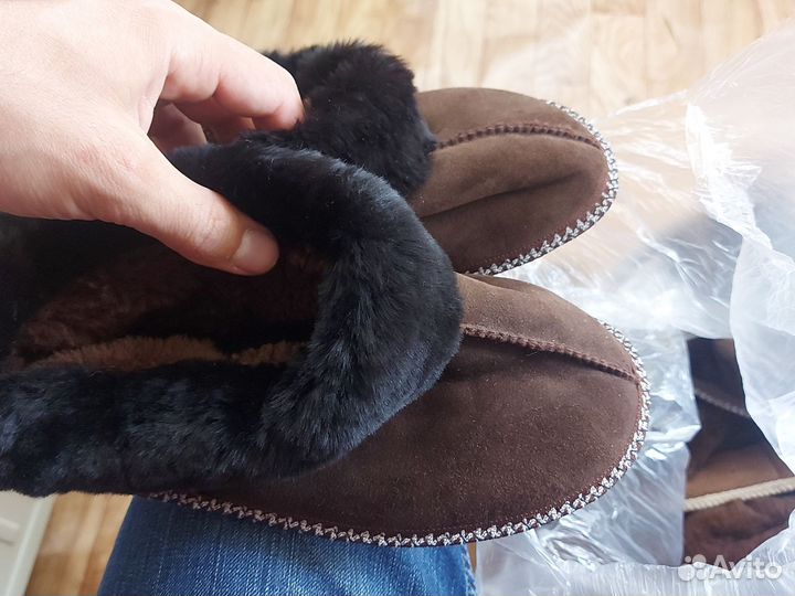 Чуни из натуральной овчины