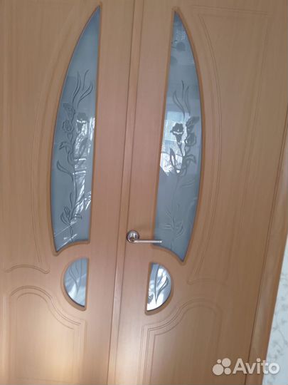 Межкомнатные двери бу с коробкой+ двойные