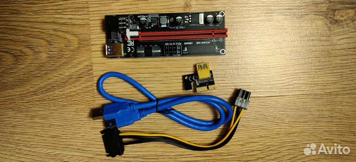 Райзер PCI-E x16 VER009s, новые